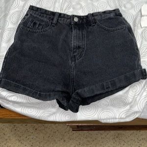 Back Jean shorts